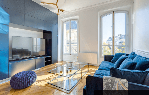 Projet Blue — appartement rénové à Paris (2)