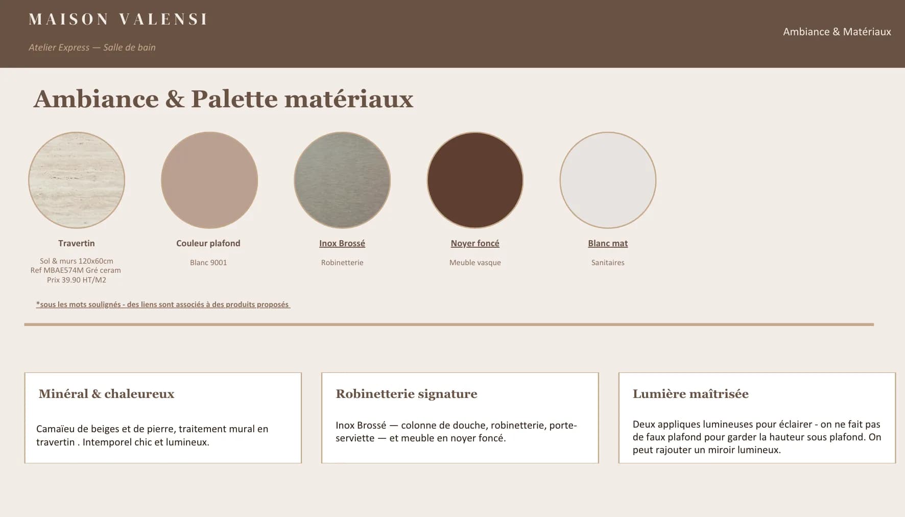 Atelier sur mesure : salle de bain , vue 2